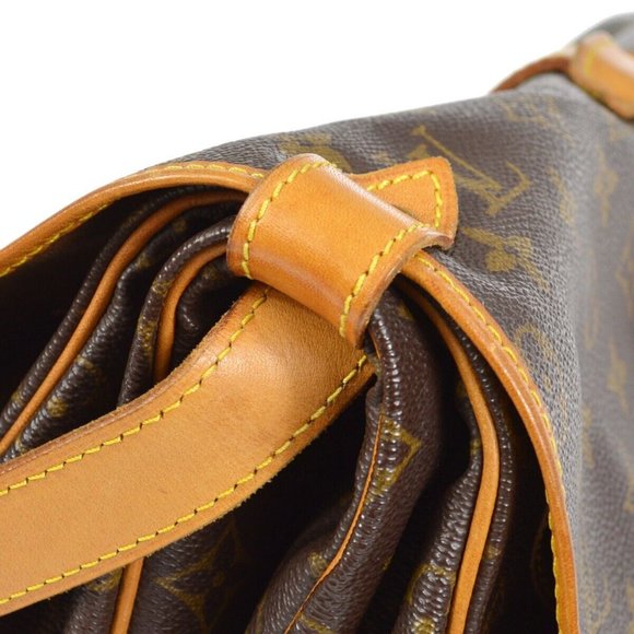 Louis Vuitton Saumur 35 Messenger Shoulder Bag Monogram - Picture 11 of 12